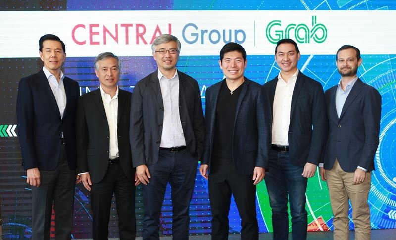 กลุ่มเซ็นทรัล ทุ่ม 200 ล้านดอลลาร์สหรัฐ ลงทุนด้านดิจิทัลครั้งใหญ่ ในแกร็บประเทศไทย เดินหน้าสร้าง ‘นิว เอ็กซ์พีเรียนซ์ อีโคโนมี’