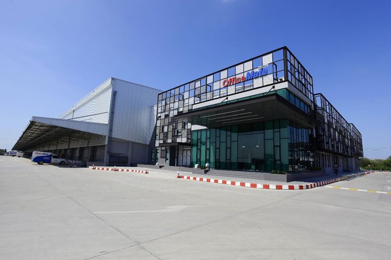 OfficeMate invests over 1 billion baht in developing a new smart Warehouse Moving forward to boost B2B E-Commerce market and improve service through Omnichannel approach