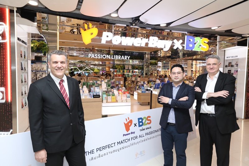 ‘PowerBuy x B2S’ launch a pioneering collaborationunveiling the largest breakthrough flagship store in Thailand with an investment of  THB100 million, with an aim to grow sales by 20-30%