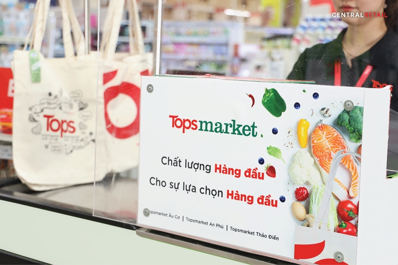 Central Retail boosts food portfolio with its first Tops Market store in Vietnam, aiming to serve all customer segments while continuing its business expansion plan