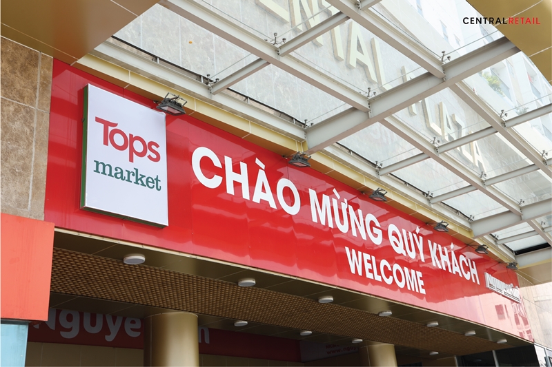 Central Retail boosts food portfolio with its first Tops Market store in Vietnam, aiming to serve all customer segments while continuing its business expansion plan