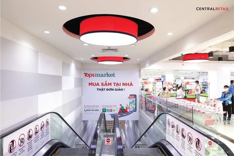 Central Retail boosts food portfolio with its first Tops Market store in Vietnam, aiming to serve all customer segments while continuing its business expansion plan