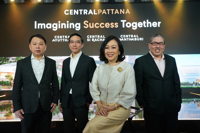 CENTRAL PATTANA, to open new fully-integrated mixed-use landmarks at 3 high economic potential cities: Ayutthaya, Si Racha, and Chanthaburi, with total investment of 13.9 billion baht - grand opening to be held at end of 2021-middle of 2022