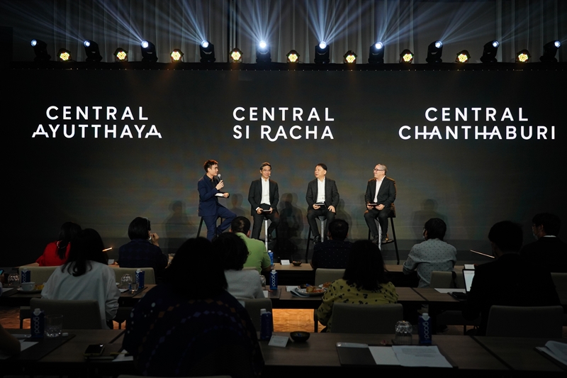 CENTRAL PATTANA, to open new fully-integrated mixed-use landmarks at 3 high economic potential cities: Ayutthaya, Si Racha, and Chanthaburi, with total investment of 13.9 billion baht - grand opening to be held at end of 2021-middle of 2022