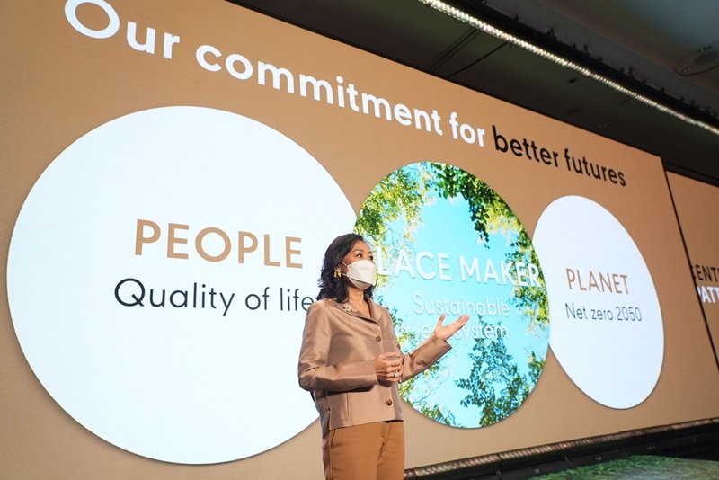 Central Pattana announces its vision ‘Imagining Better Futures for All’, investing 120 billion baht in the next five years to build a sustainable ecosystem and to reach a net zero goal by 2050