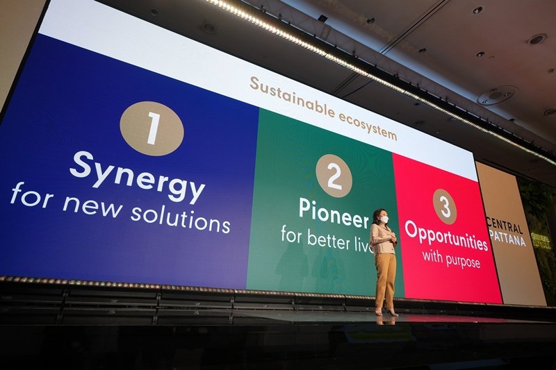 Central Pattana announces its vision ‘Imagining Better Futures for All’, investing 120 billion baht in the next five years to build a sustainable ecosystem and to reach a net zero goal by 2050