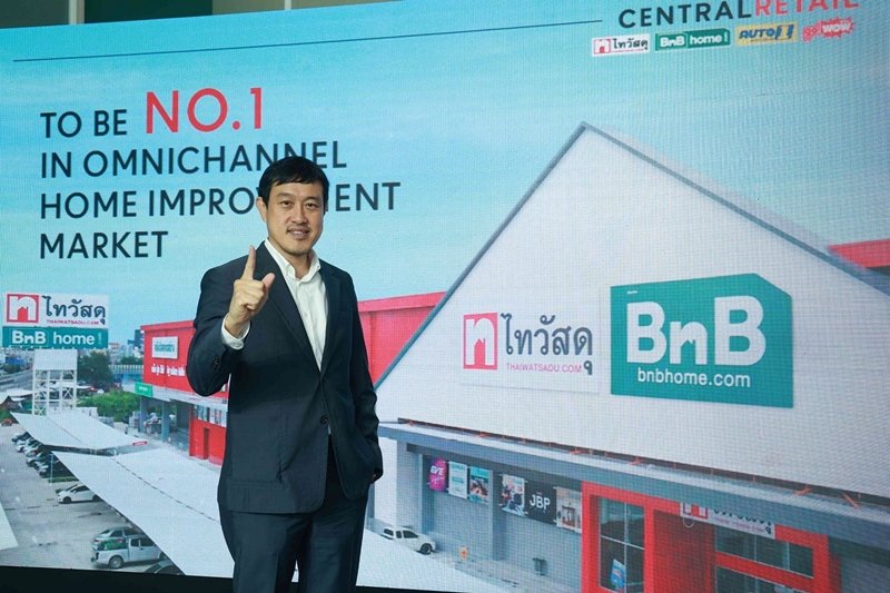 เซ็นทรัล รีเทล ปลื้ม ดัน ซีอาร์ซี ไทวัสดุ เตรียมขึ้นแท่นเบอร์ 1 วงการค้าปลีกวัสดุก่อสร้าง อัดฉีดงบ 7,000 ลบ. ชู 5 กลยุทธ์ ปี’65 CRC Thai Watsadu : Build the future สร้างอนาคตมิติใหม่ขับเคลื่อนเศรษฐกิจไทยอย่างยั่งยืน