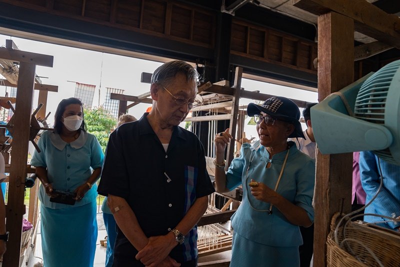 "Central Tham'' makes progress toward its mission in Trang. Carries on ancient textiles to develop a community-based tourism model, supports education, and creates jobs for people with disabilities. Aims to generate income for the community