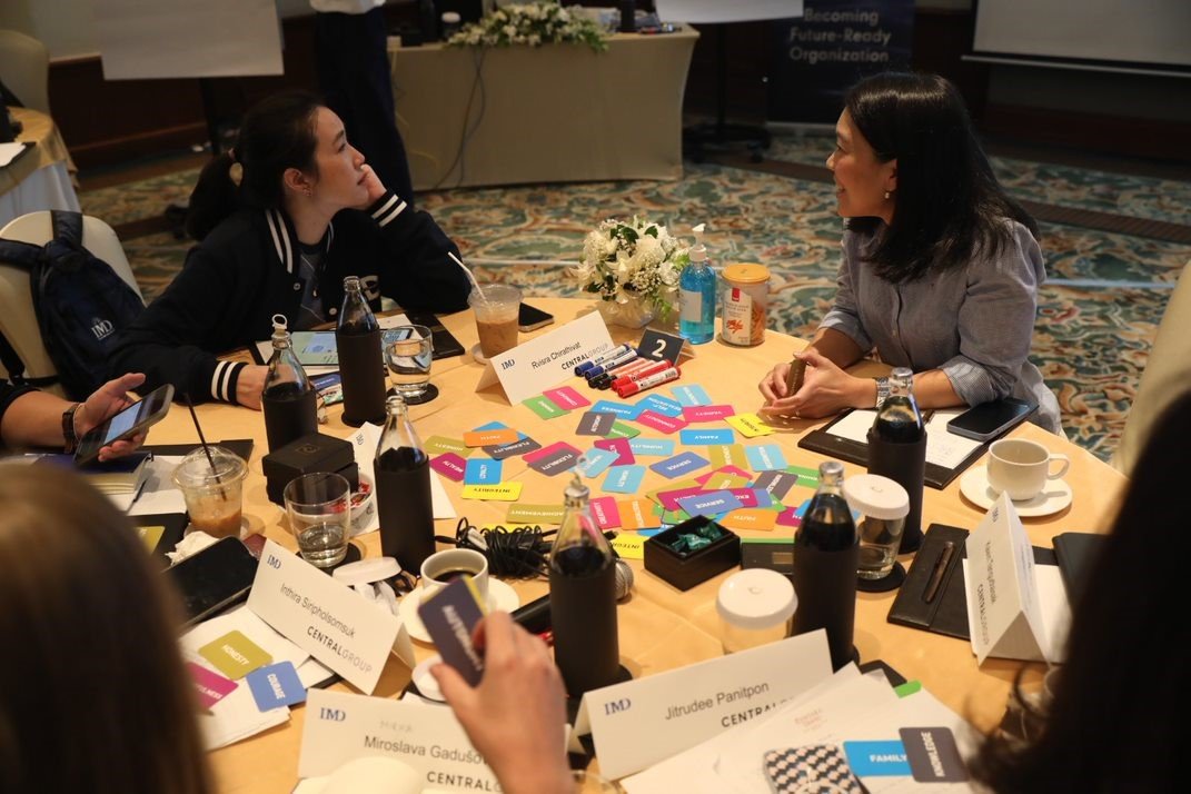 Decode Central Group's "People" development strategy to "Cope" with the changing world
