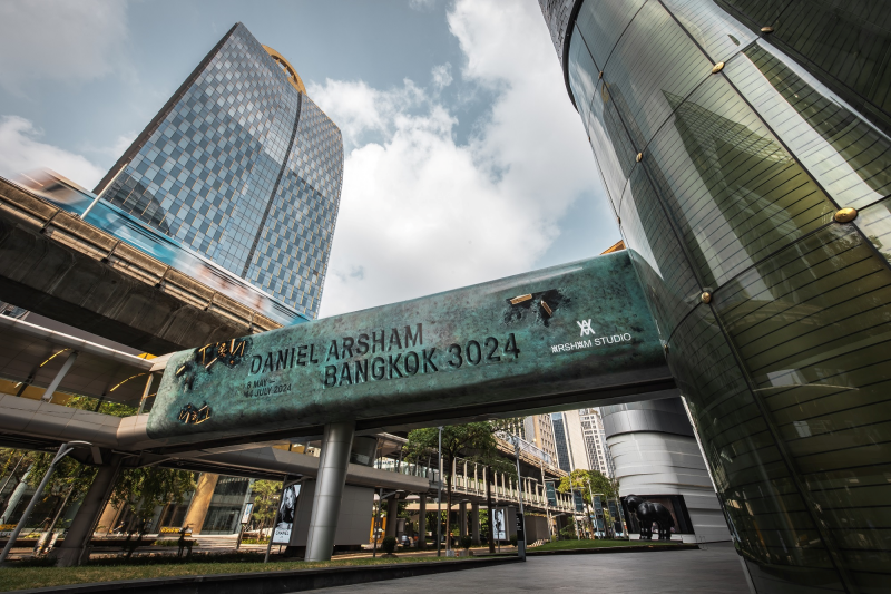 Central Embassy, celebrates its 10th anniversary with a world-class immersive presentation —the first of its kind in Thailand—by renowned artist Daniel Arsham