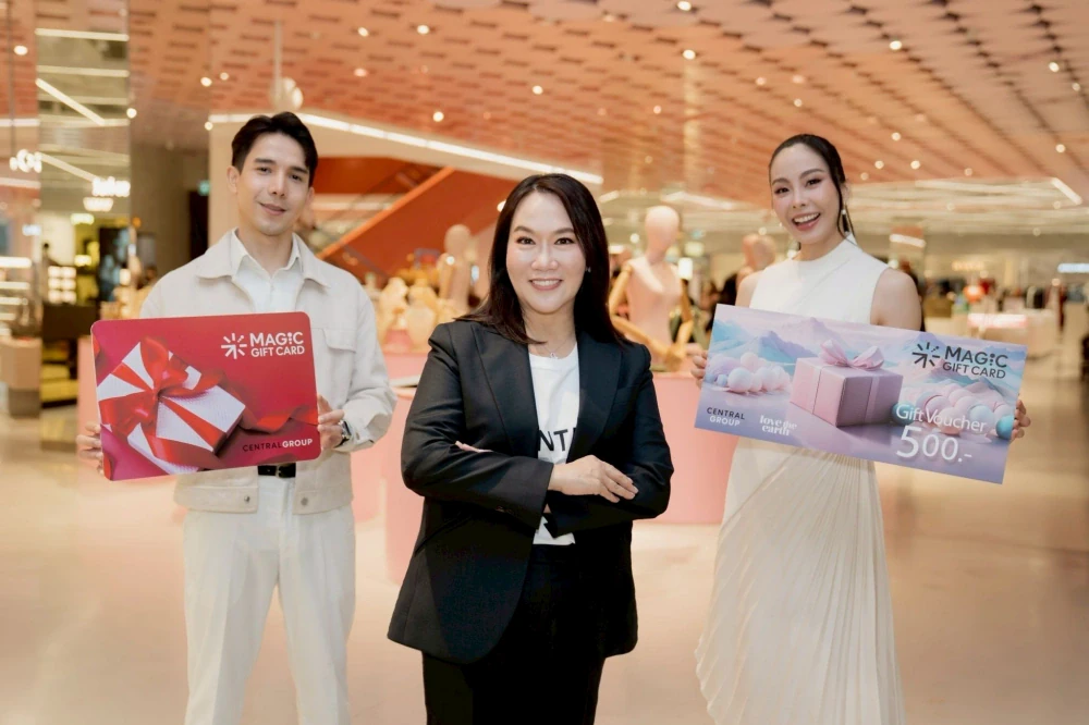 กลุ่มเซ็นทรัล พลิกโฉม “เมจิก กิฟต์ การ์ด” บัตรเดียวตอบโจทย์ช้อป-ชิม  มุ่งเป้า 1,400 ล้าน พร้อมเปิดตัวเวาเชอร์รักษ์โลก