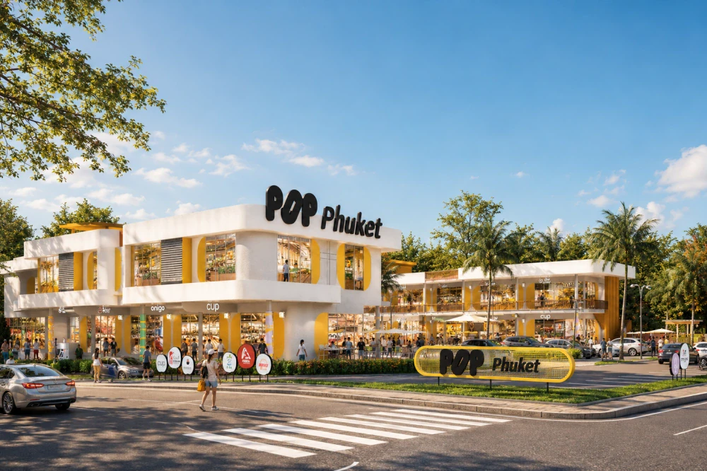 Central Group Invests THB 730 Million  to Develop Two Major Projects,  “POP Phuket” and “Tops Wongamat,” Targeting High-End Demand  in the Heart of Cherng Talay and Wong Amat