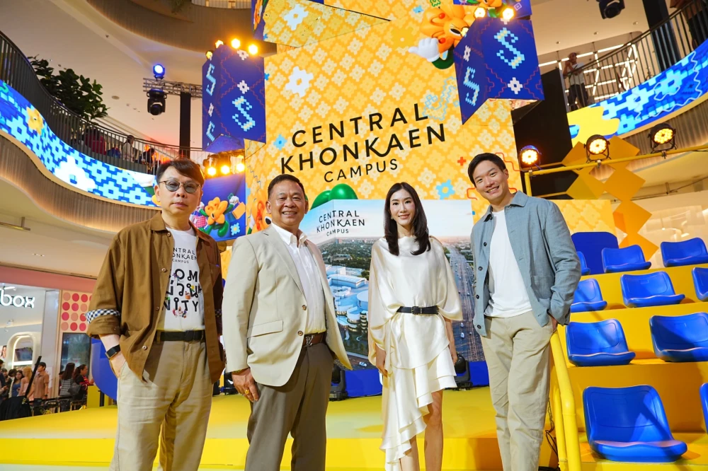 Celebrating grand opening of Central Khonkaen Campus, new mixed-use project in Isan, A Next-Generation Lifestyle Destination Powered by Young Minds and Creativity, Backed by THB 2.7 Billion Investment, Driving Khon Kaen Toward “The New Growth Capital of Isan”